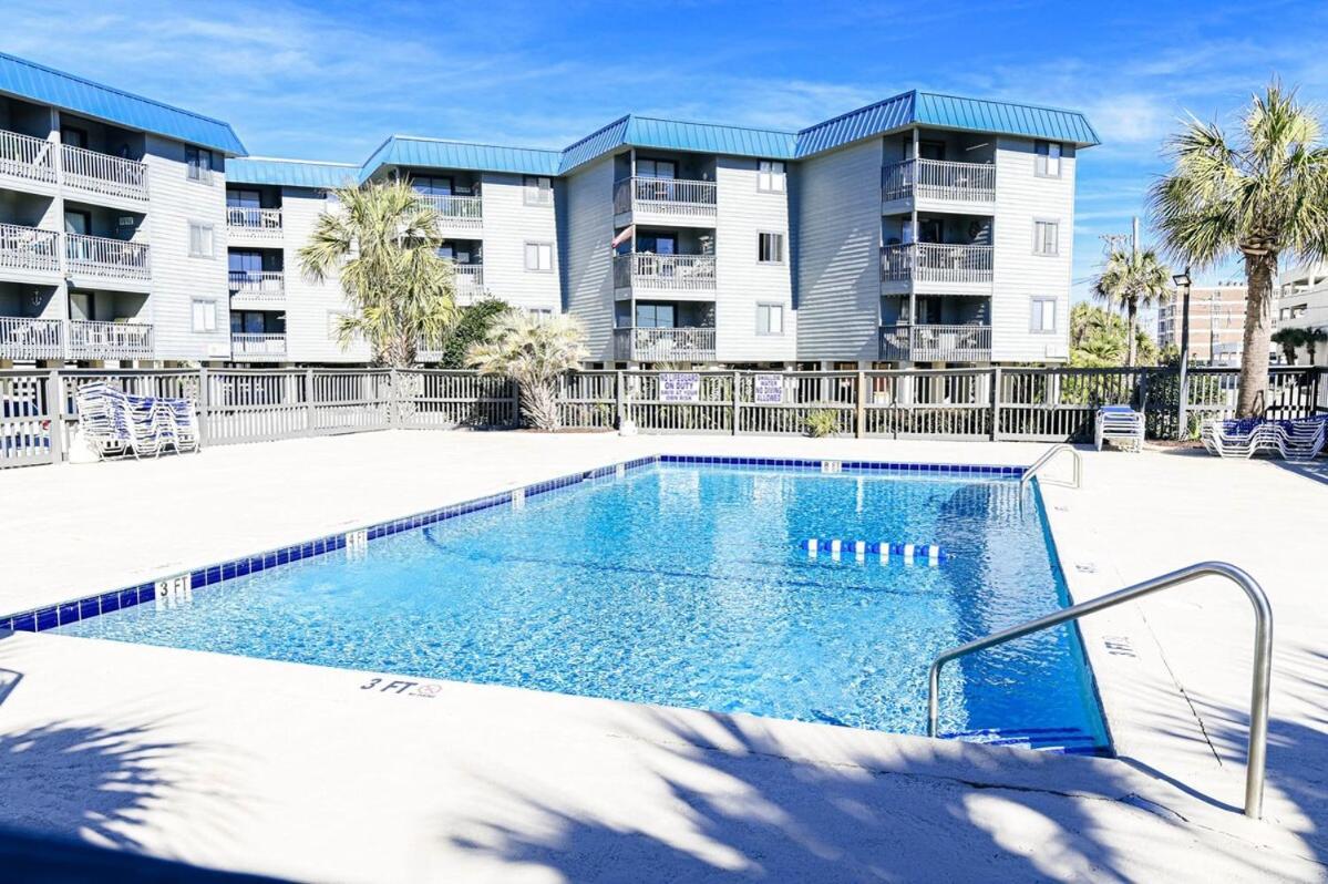 The Salty Turtle All New Modern Oceanfront Condo W Pool Myrtle Beach Exterior foto