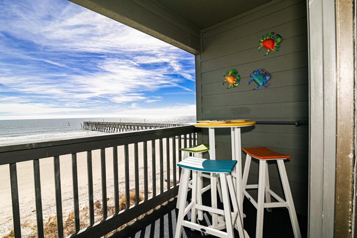 The Salty Turtle All New Modern Oceanfront Condo W Pool Myrtle Beach Exterior foto